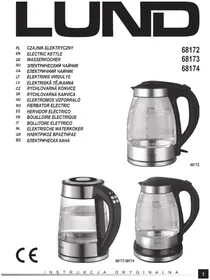 Notice Lund 68174 Varná konvice