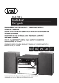 Notice Trevi HCX 10F6 Système hifi