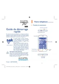 Notice ALCATEL ONE TOUCH PIXI 2 Téléphone mobile