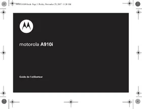 Notice MOTOROLA A910I Mobile Phone