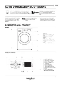 Notice WHIRLPOOL FWDG96148SBS Lave-linge