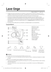 Notice SAMSUNG WW70AG6S28AW Máquina de lavar