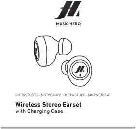 Notice SBS WIRELESS STEREO EARSET Casque