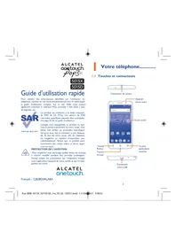 Notice ALCATEL ONE TOUCH POP 3 5015D Téléphone mobile