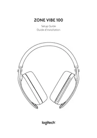 Notice LOGITECH ZONE VIBE 100 Fones de ouvido