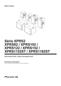 Notice PIONEER XPRS122 Enceinte