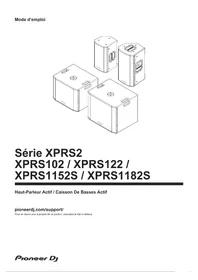 Notice PIONEER XPRS102 Enceinte