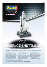 Notice Revell SPACE SHUTTLE & BOOSTER ROCKETS Maquettisme