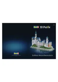 Notice Revell 3D PUZZLE SCHLOSS NEUSCHWANSTEIN Maquettisme