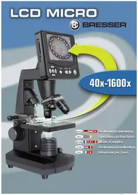 Notice BRESSER LCD MICRO 40X-1600X Microscope