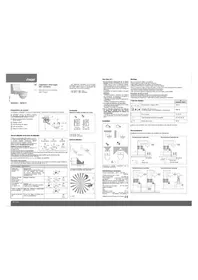 Notice HAGER 52310 Détecteur de mouvement