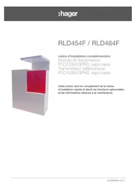 HAGER RLD454F - Système d'alarme