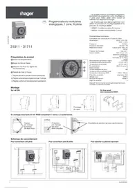 Notice HAGER 31011 Domotique