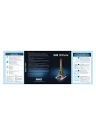 Notice Revell 3D PUZZLE TOUR EIFFEL Maquettisme