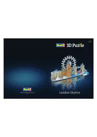 Notice Revell 3D PUZZLE LONDON SKYLINE Maquettisme