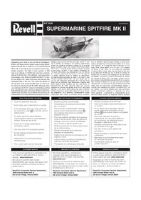 Notice Revell SUPERMARINE SPITFIRE MK II Maquettisme