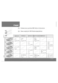 Notice HAGER GBD501909 Câble pour ordinateur et périphérique
