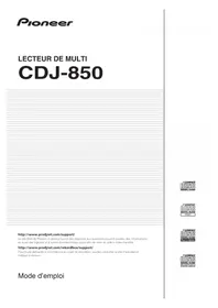 Notice PIONEER HDJ-CUE1BT-K écouteurs