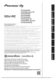 Notice PIONEER DDJ-RZ Equipement DJ