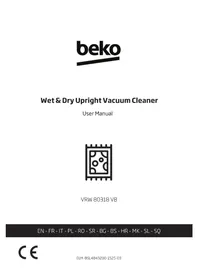 Notice BEKO VRW 80318 VB Прашка
