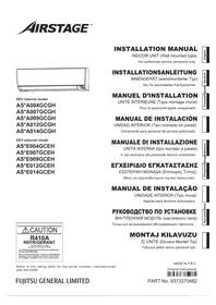 Notice FUJITSU AIRSTAGE ASYE004GCEH Κλιματισμός