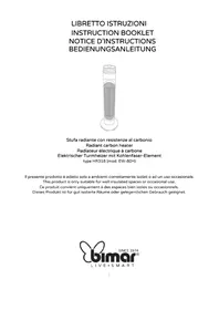 Notice Bimar HR318 Heating