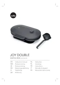 Notice WILFA JOY DOUBLE WM5DB-200 Vaffeljern