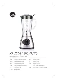 Notice WILFA XPLODE 1500 AUTO BLSP-1500B Blender