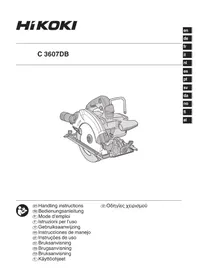 Notice HiKOKI C3607DB Saha