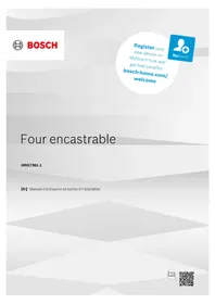 Notice BOSCH HRG7361B1 Four encastrable