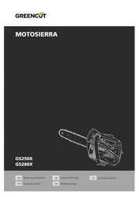 Notice Greencut GS280X-10 Scie