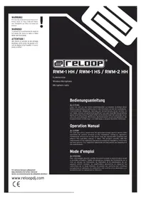 Notice Reloop RWM-1 HH Microphone