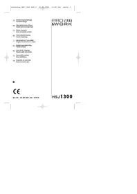 Notice Prowork HSJ 1300 Scie