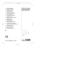 Notice Prowork PSJ 520 E Scie