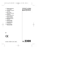 Notice Prowork PS 2300 Générateur