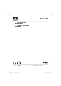 Notice McKenzie MK-AG 125/1 Broyeur