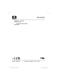 Notice McKenzie MK-AG 230/1 Broyeur