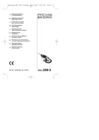 Notice Prowork WSJ 230/3 Broyeur