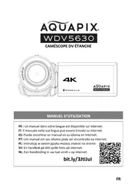 Notice Aquapix WDV5630 Caméscope