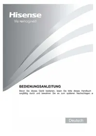 Notice HISENSE FV298N4ACE Freezer