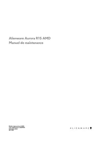 Notice ALIENWARE AURORA R15 AMD Ordinateur de bureau