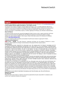 Notice Hikvision DS-3E0318P-E Commutateur