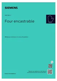 Notice SIEMENS HM736G1B1 Four encastrable