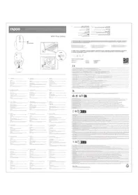 Notice RAPOO M50 PLUS SILENT Souris