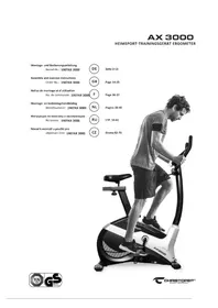 Notice Christopeit AX 3000 Vélo d'appartement