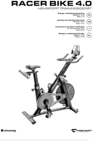 Notice Christopeit RACER BIKE 4.0 Vélo d'appartement