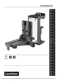 Notice Laserliner CROSSGRIP PRO Seinäkiinnike