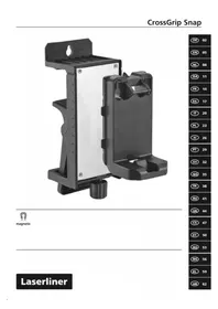 Notice Laserliner CROSSGRIP SNAP Seinäkiinnike