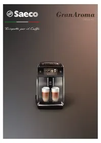 Notice PHILIPS SAECO GRANAROMA DELUXE SM6685 Cafetière