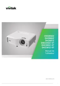 Notice VIVITEK DW2650Z Projecteur